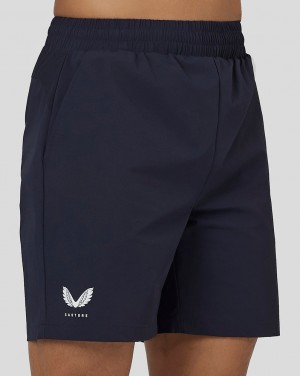 Castore Active Woven Shorts Sötétkék | 2840-GCUZN