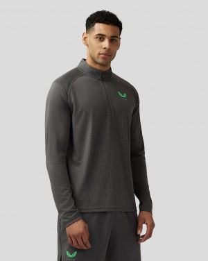 Castore Adapt Quarter Zip Top Gunmetal | 6742-EJNQW