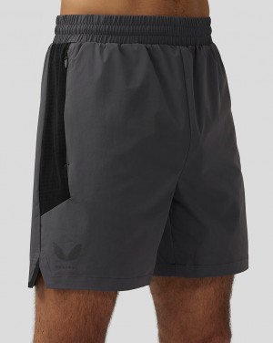 Castore Apex 6” Woven Shorts Gunmetal | 8463-MDURG