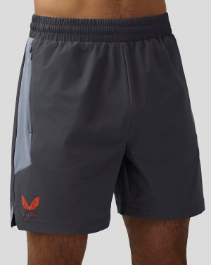 Castore Apex 6” Woven Shorts Kék | 4937-GOTUE