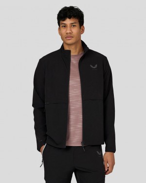 Castore Flex Woven Jacket Fekete | 1569-LMYOF