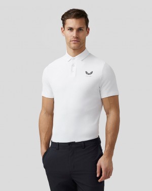 Castore Golf Essential Polo Fehér | 2310-ULFBA