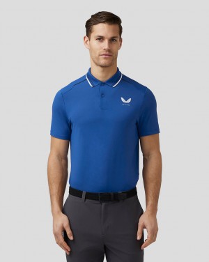 Castore Golf Tech Polo Királykék Kék | 4781-XBJNA