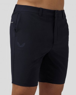 Castore Golf Water-Resistant Shorts Sötétkék | 2801-ZYMLF