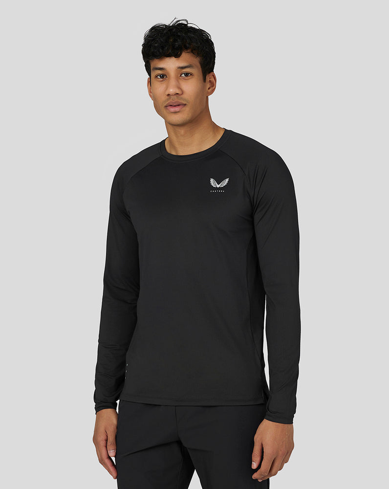 Castore Active Performance Long Sleeve T-Shirt Fekete | 6805-KEVHY