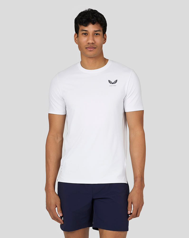 Castore Active Short Sleeve Performance T-Shirt Fehér | 7964-FCUZI