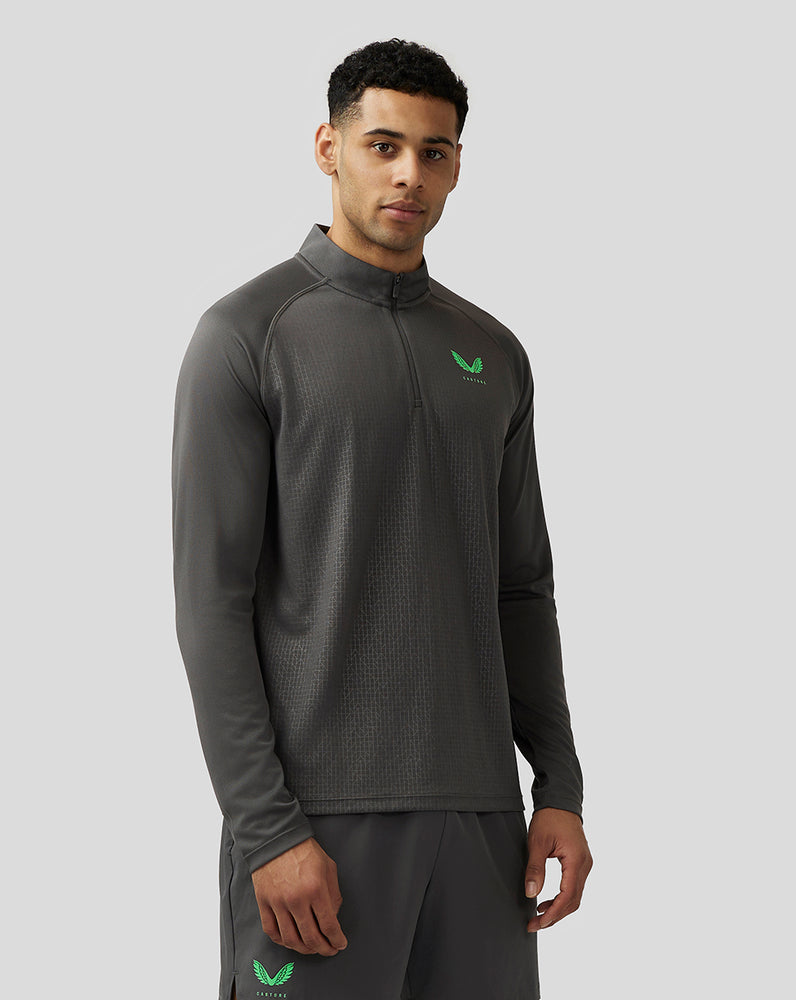 Castore Adapt Quarter Zip Top Gunmetal | 3102-FWIZQ