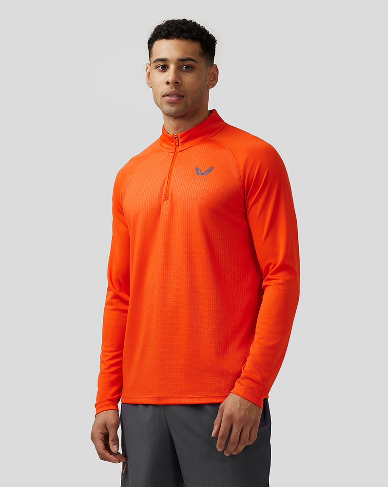 Castore Adapt Quarter Zip Top Mélynarancssárga | 0426-QLOSN