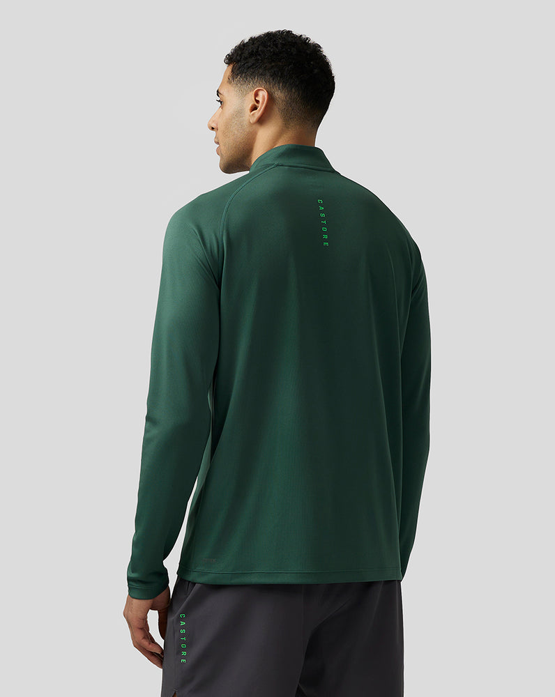 Castore Adapt Quarter Zip Top Zöld | 1047-VTGEJ