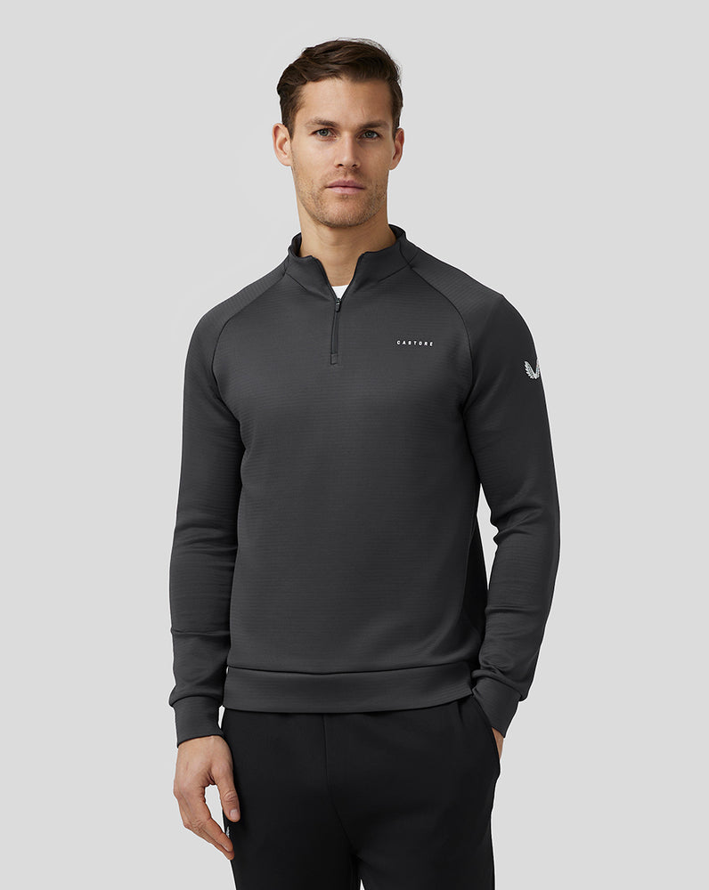 Castore Aeroscuba 1/4 Zip Gunmetal | 0439-CMEWA