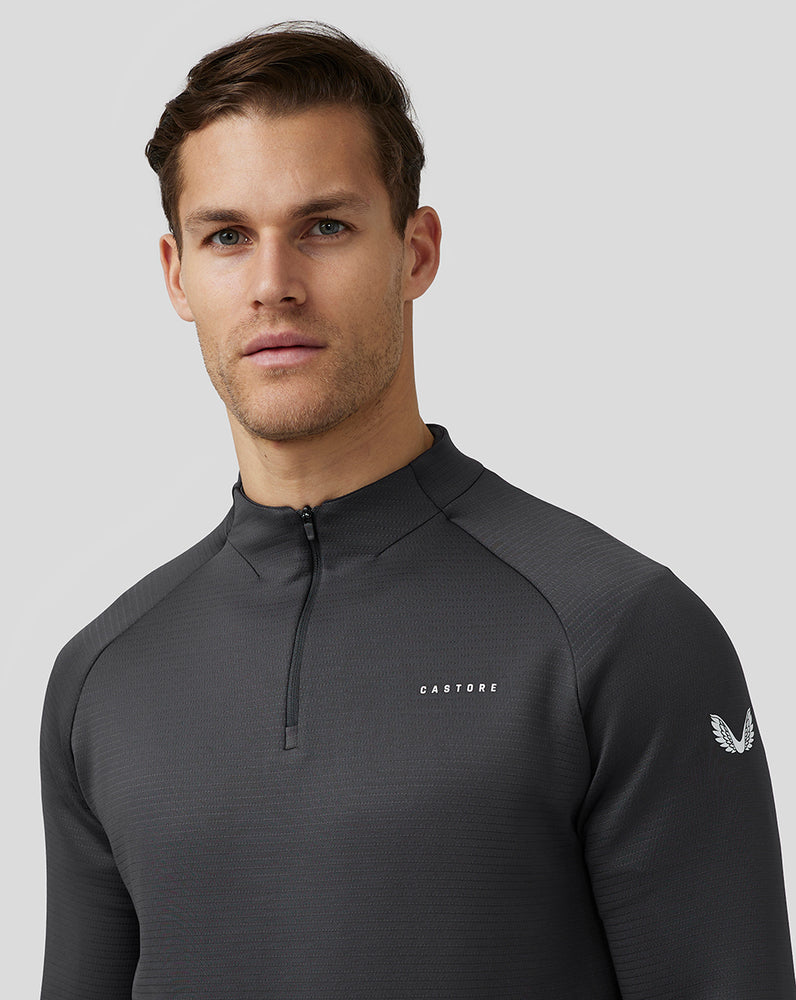 Castore Aeroscuba 1/4 Zip Gunmetal | 3126-QEIFO