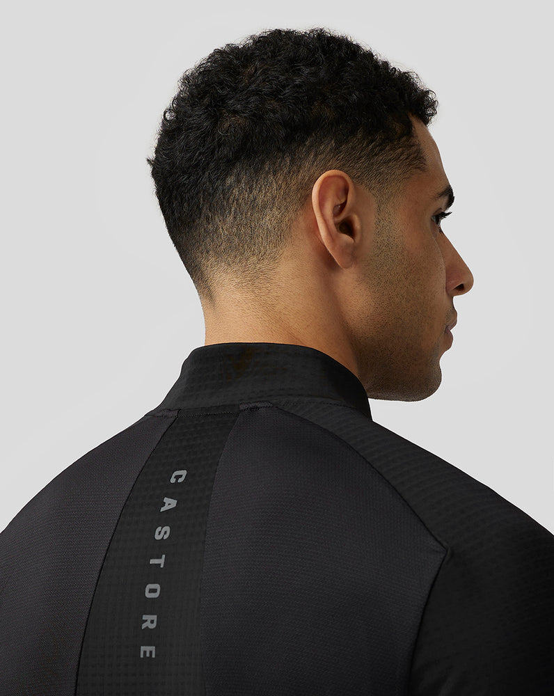 Castore Apex Aeromesh Quarter Zip Fekete | 7406-OMDSW