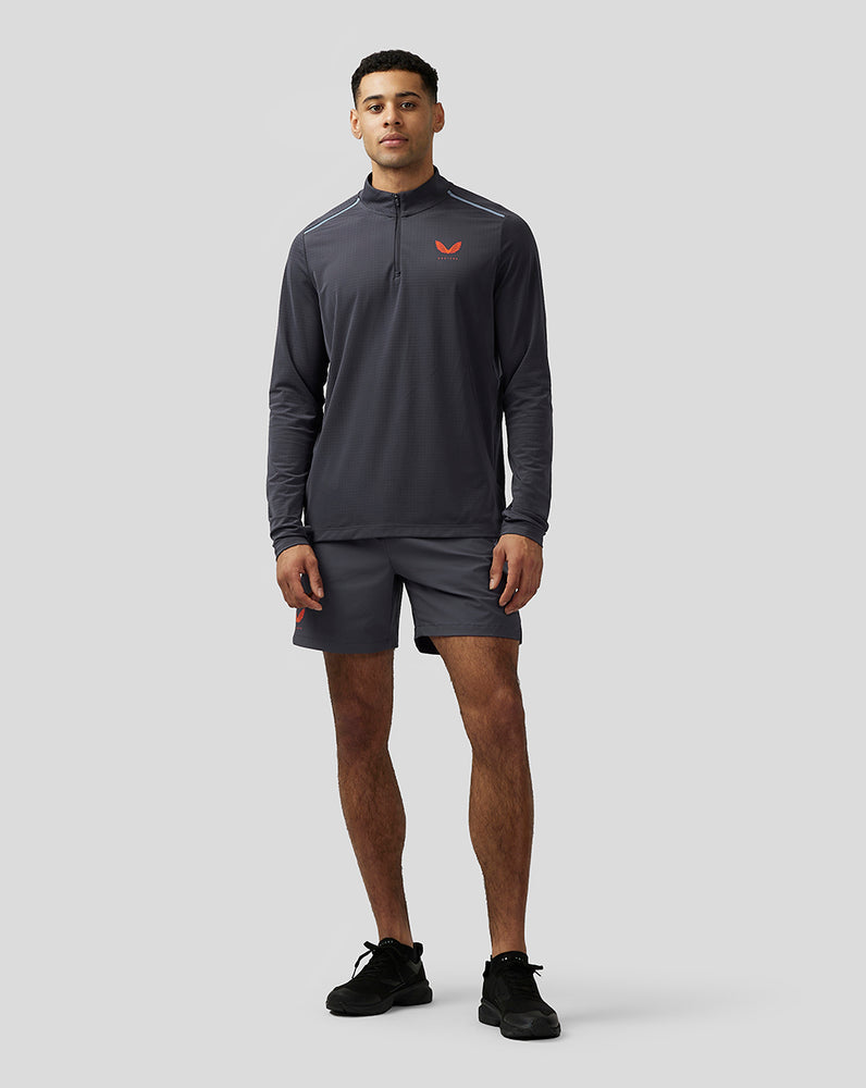 Castore Apex Aeromesh Quarter Zip Kék | 3698-HLFIA