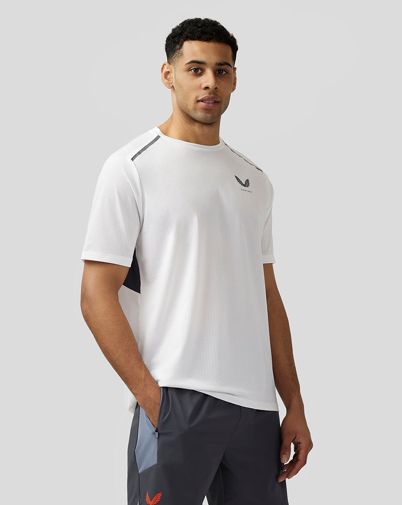 Castore Apex Aeromesh T-Shirt Fehér | 9160-SRQFL