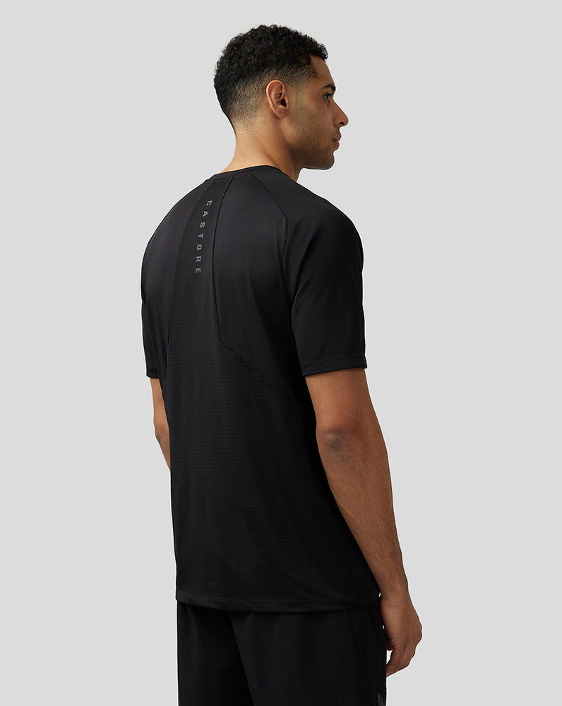 Castore Apex Aeromesh T-Shirt Fekete | 8591-STAJW