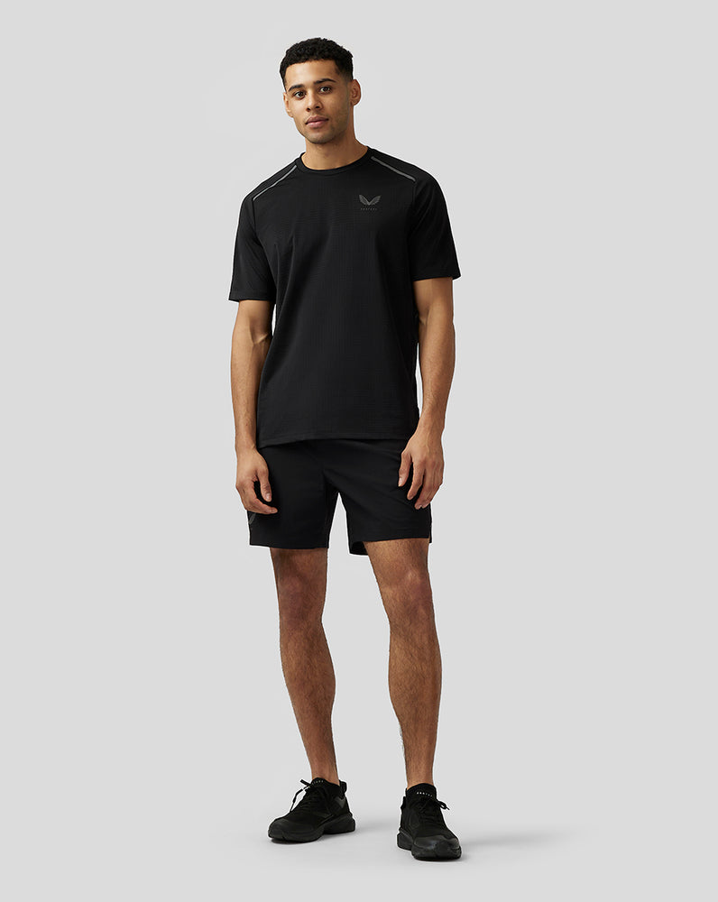 Castore Apex Aeromesh T-Shirt Fekete | 8591-STAJW