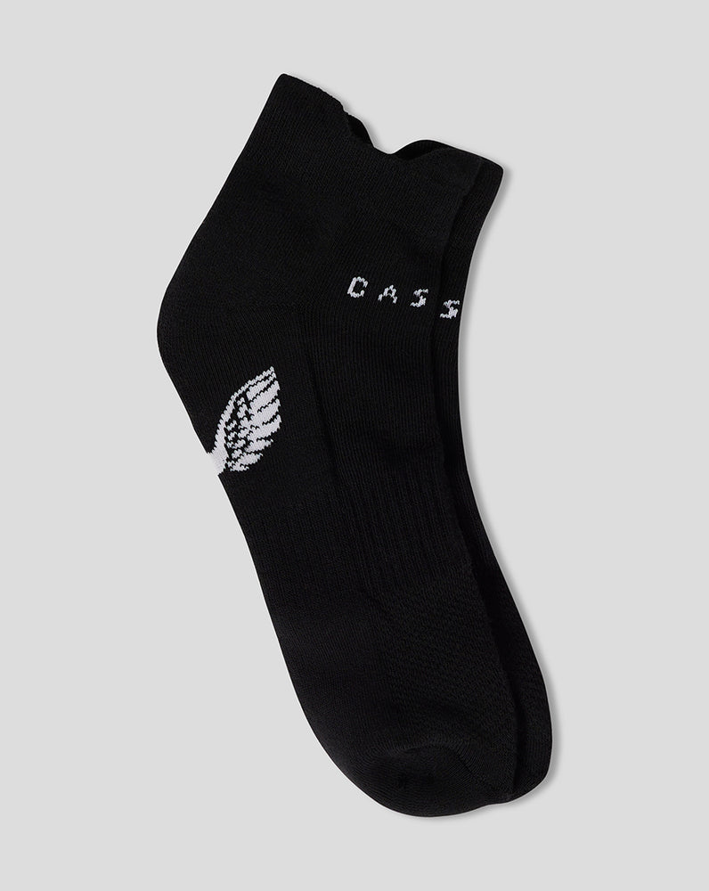 Castore Cushioned Ankle Socks 3 Pack Fekete | 1736-AHKSM