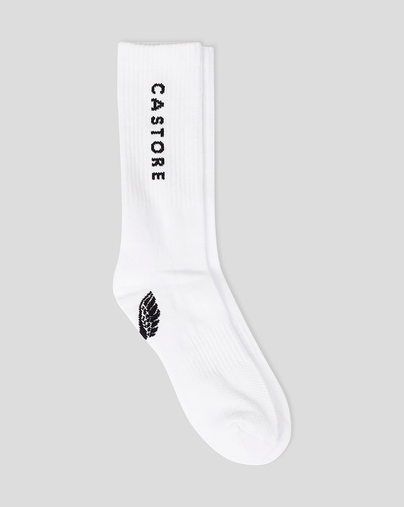 Castore Cushioned Crew Socks 3 Pack Fehér | 5146-KTXUR