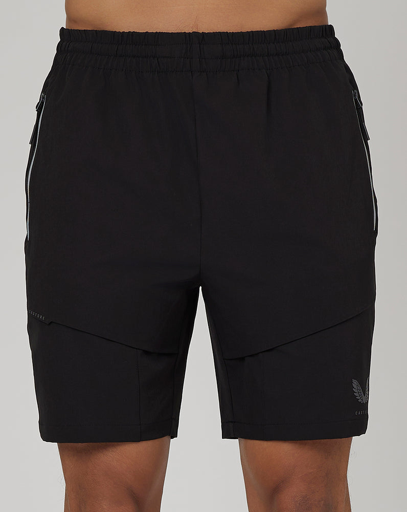 Castore Flex Woven Cargo Shorts Fekete | 0536-XQHNS