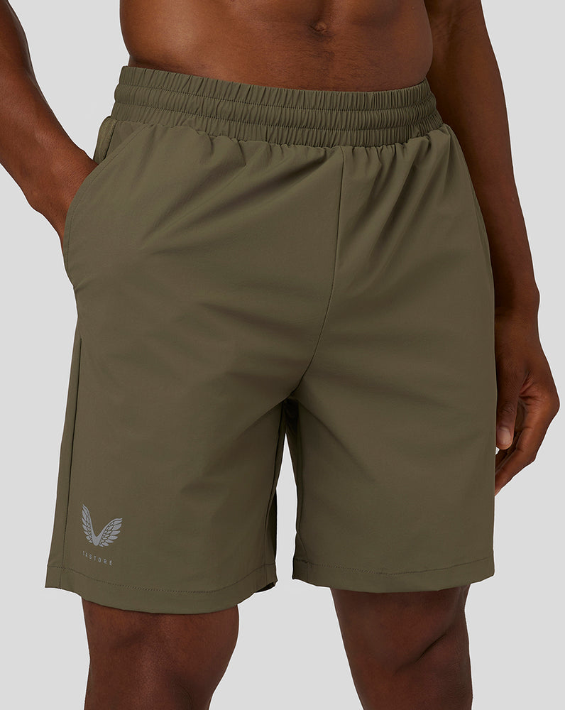 Castore Flow Breathable Woven Shorts Olivazöld | 5960-WITGL