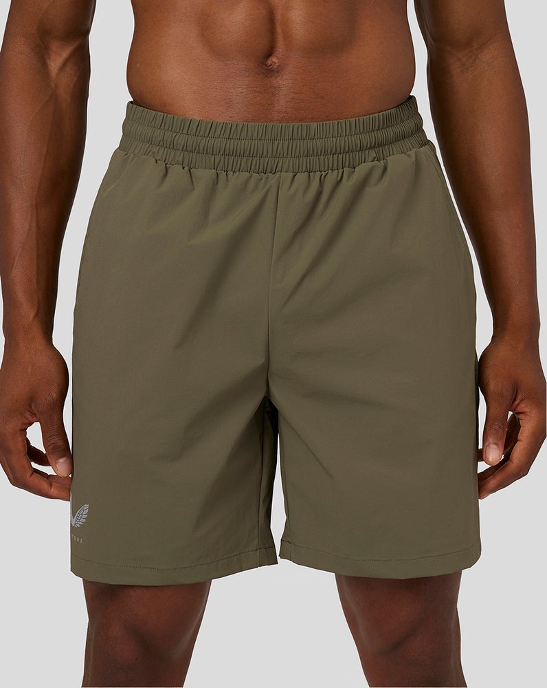 Castore Flow Breathable Woven Shorts Olivazöld | 5960-WITGL