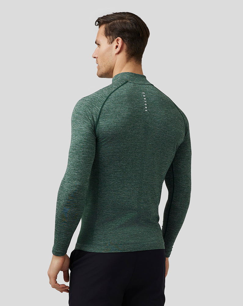 Castore Golf Body Mapped Seamless Quarter Zip Top Szürke | 0461-DQYXS