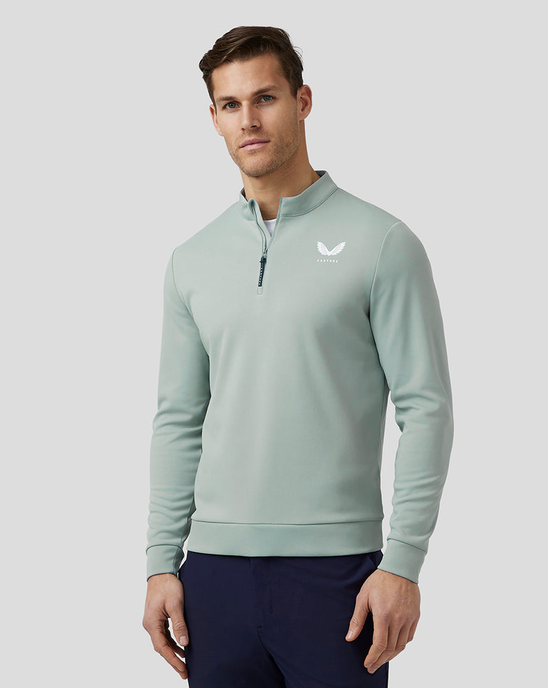 Castore Golf Club Classic Quarter Zip Top Kék | 6304-DUVZP