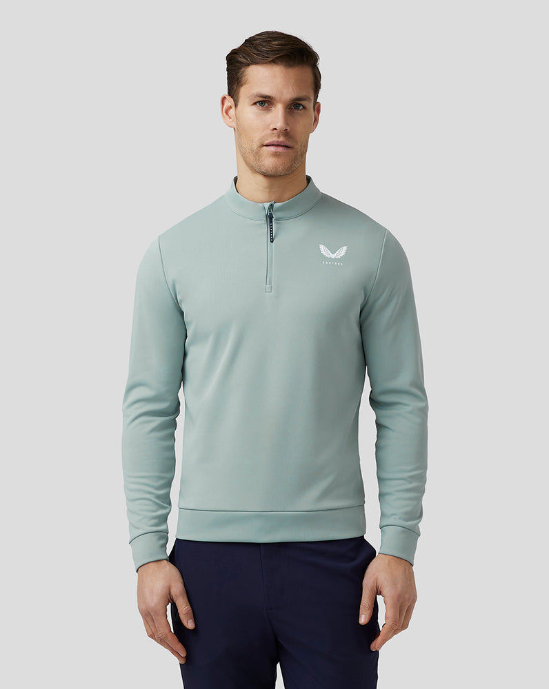 Castore Golf Club Classic Quarter Zip Top Kék | 6304-DUVZP