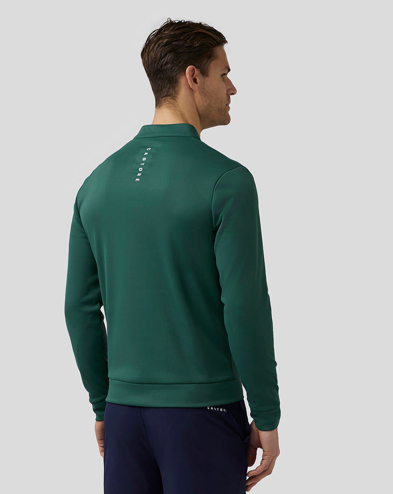 Castore Golf Club Classic Quarter Zip Top Zöld | 1539-NWYHT