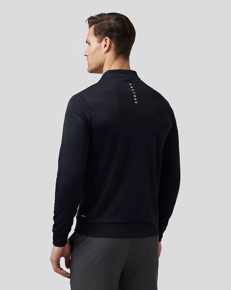 Castore Golf Club Classic Quarter Zip Top Sötétkék | 7134-ZOBKN