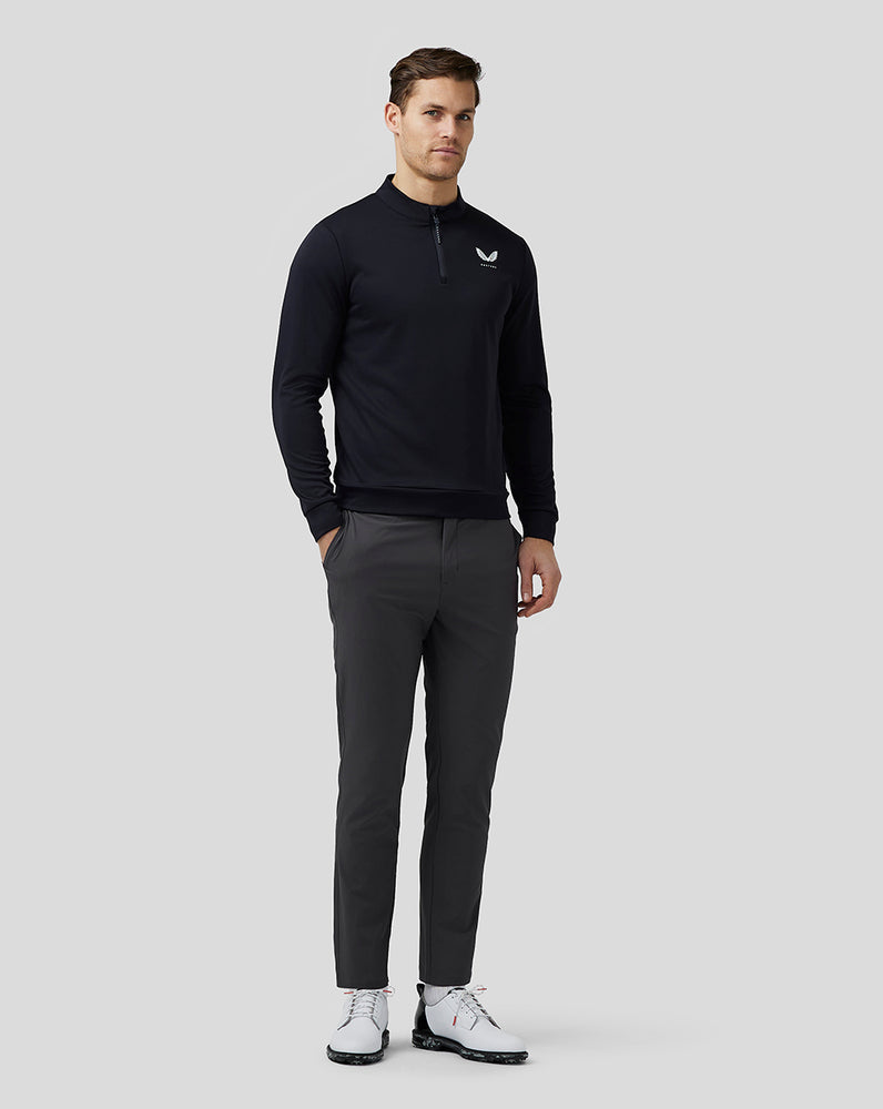 Castore Golf Club Classic Quarter Zip Top Sötétkék | 7134-ZOBKN