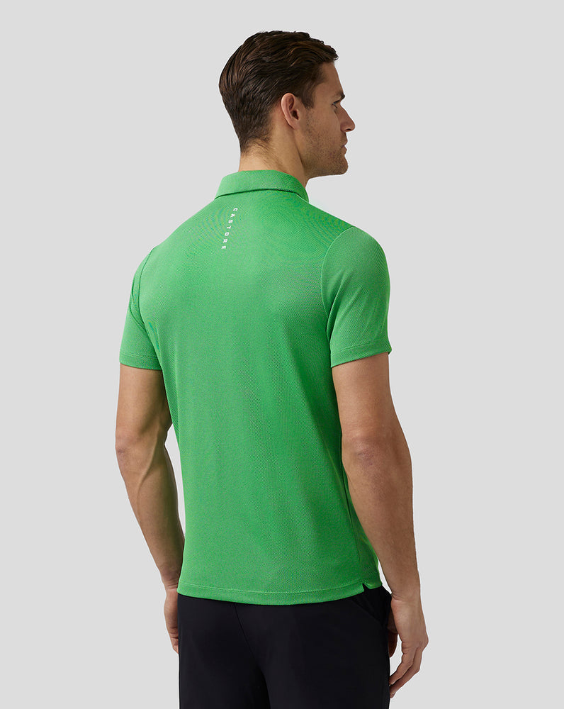 Castore Golf Engineered Knit Polo Zöld | 6127-GRLVU