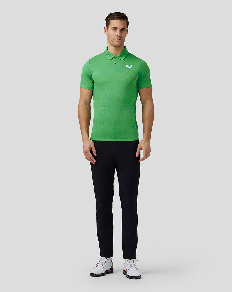 Castore Golf Engineered Knit Polo Zöld | 6127-GRLVU