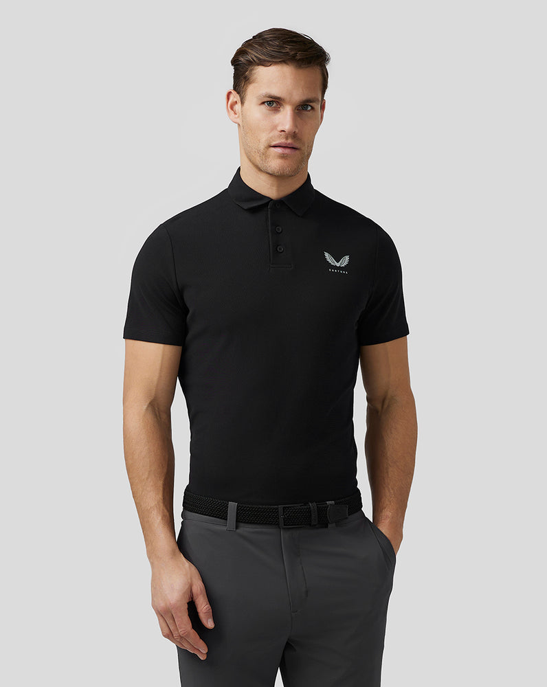 Castore Golf Essential Polo Fekete | 1539-ALUSY