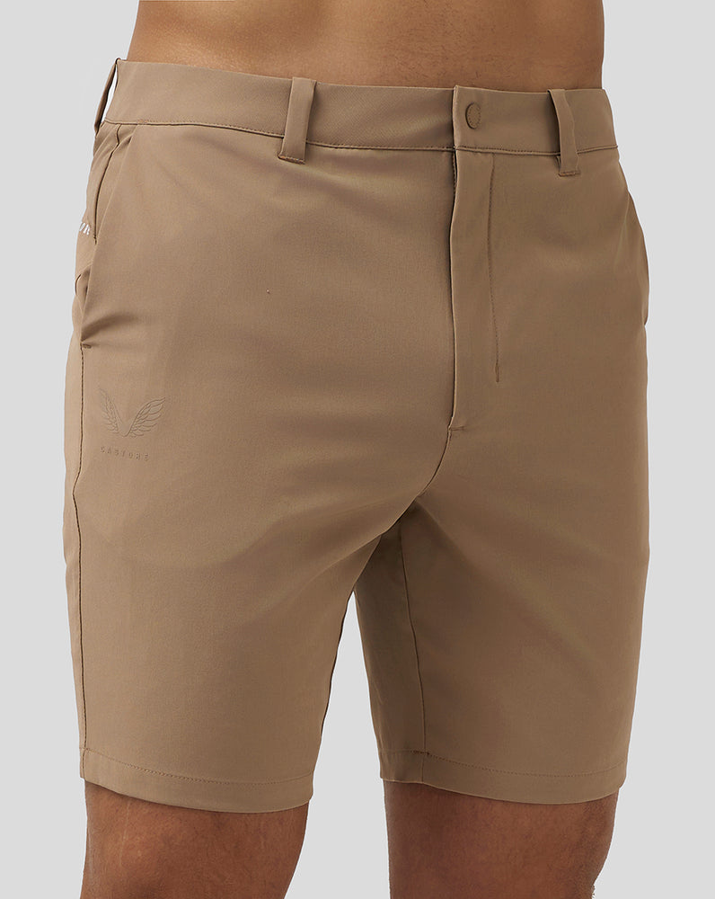 Castore Golf Water-Resistant Shorts Clay | 6798-YEXND