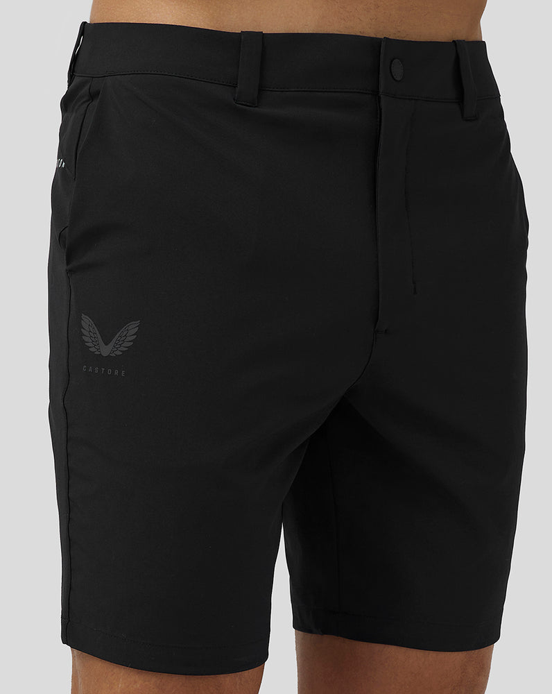 Castore Golf Water-Resistant Shorts Fekete | 6749-GOCFZ