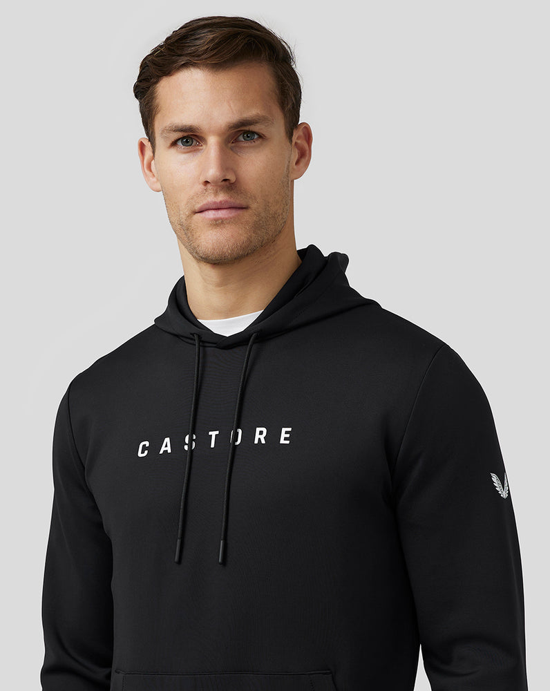 Castore Scuba Hoodie Fekete | 1680-UCGQZ