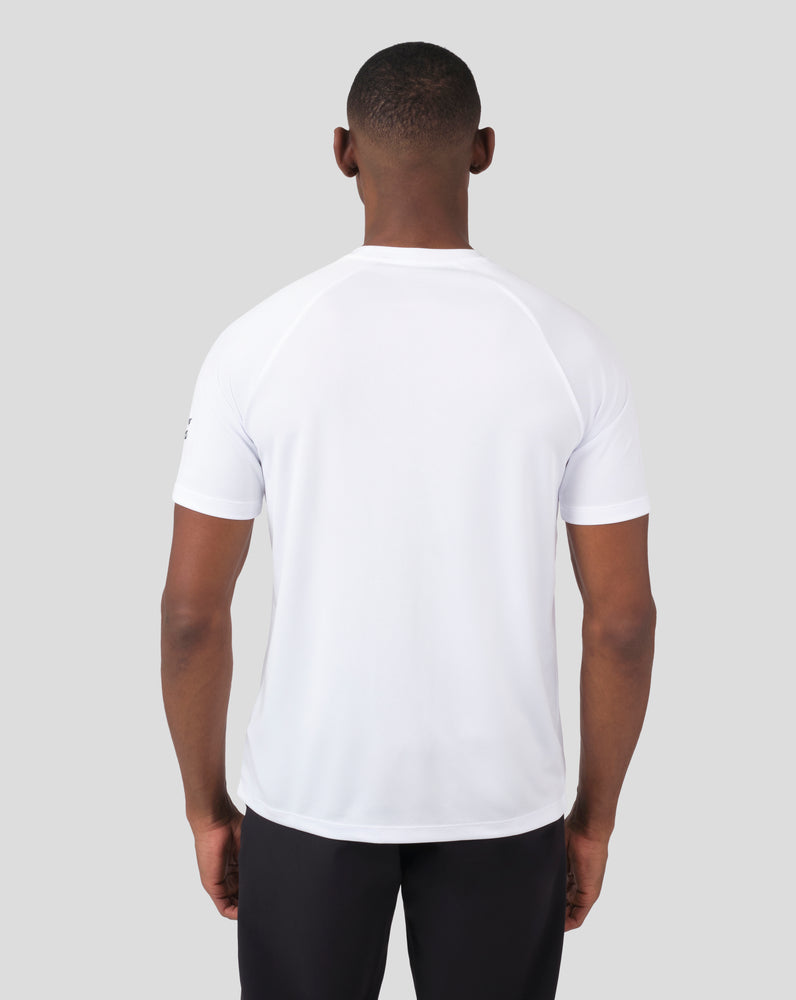 Castore Short Sleeve Raglan T-Shirt Fehér | 1782-CRPTD