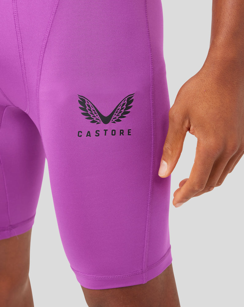 Castore Violet Baselayer Shorts | 6428-VDQFS