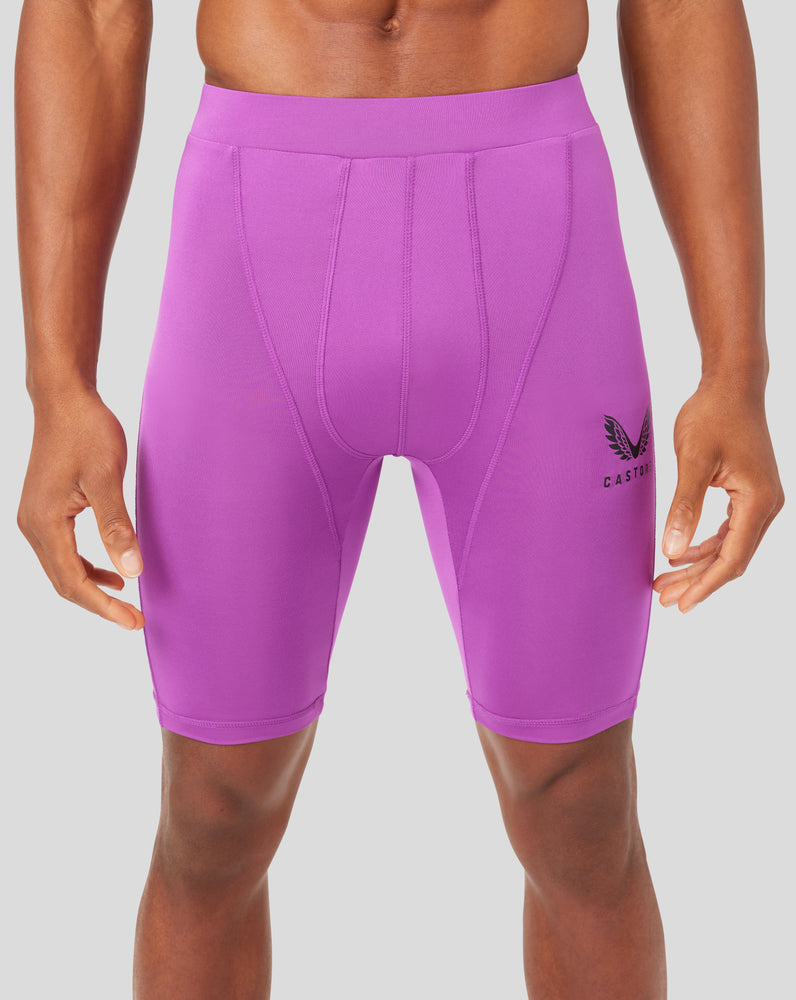 Castore Violet Baselayer Shorts | 6428-VDQFS