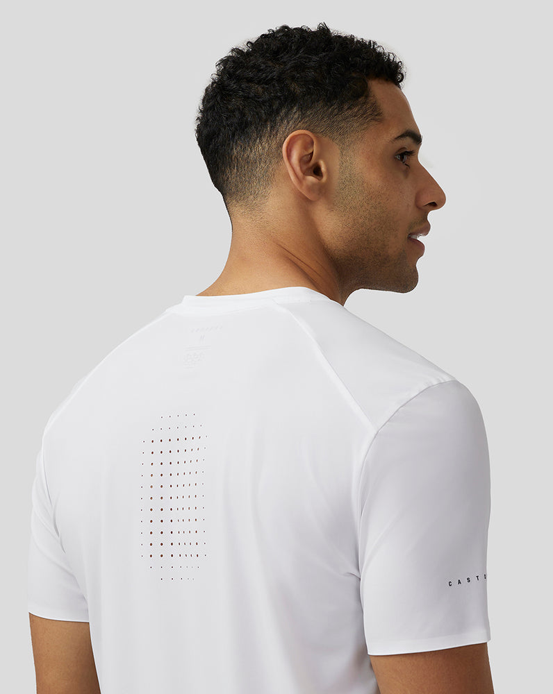 Castore Zone Ventilated Training T-Shirt Fehér | 2587-ALZSM