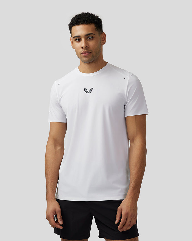 Castore Zone Ventilated Training T-Shirt Fehér | 2587-ALZSM