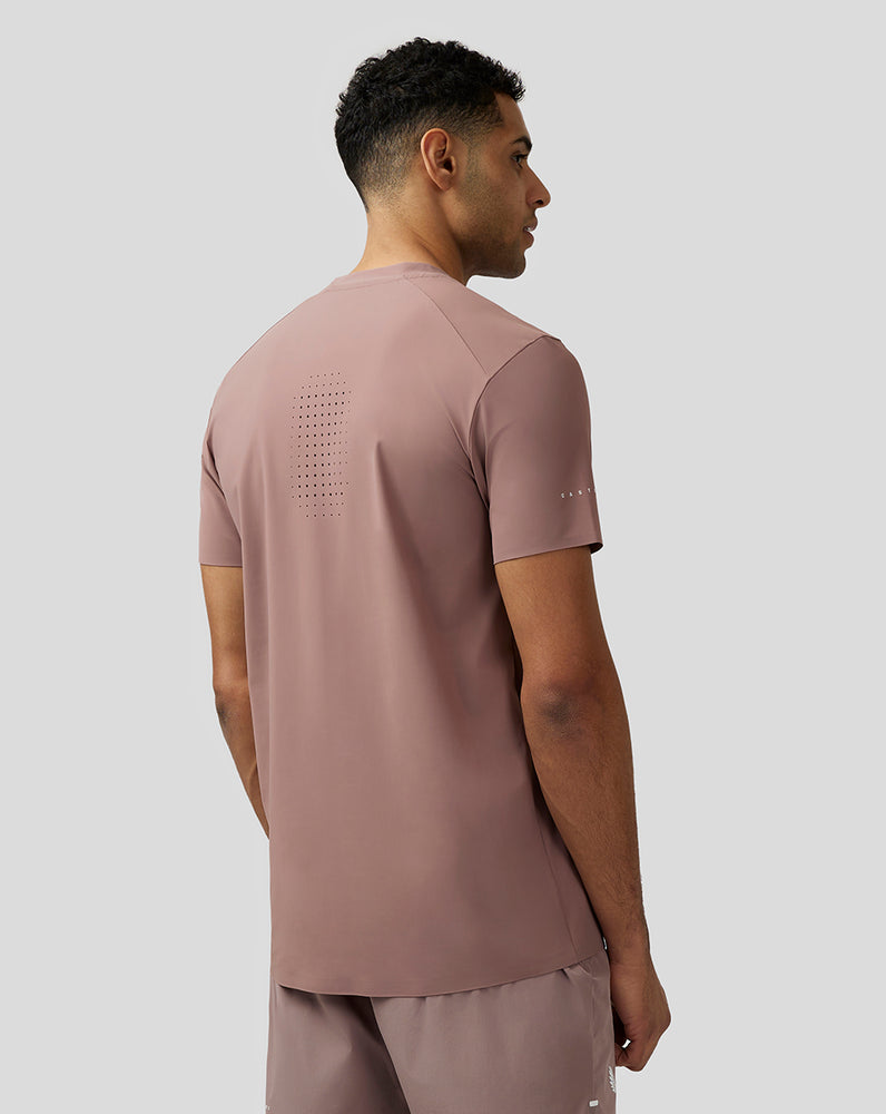 Castore Zone Ventilation Training T-Shirt Peach Clay | 6248-WTLAD